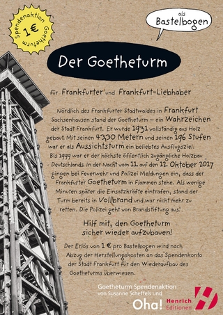 Der Goetheturm - Bastelbogen