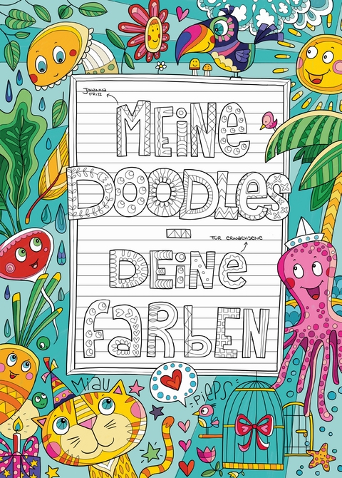 Meine Doodles - Deine Farben - Johanna Fritz