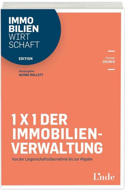 1x1 der Immobilienverwaltung - Thomas Z&auml;uner