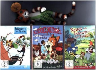 Pettersson und Findus, 3 DVD + Plüsch