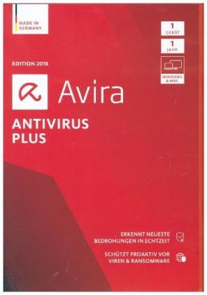 Avira AntiVirus Plus 2018 - 1 Ger&auml;t, 1 DVD-ROM