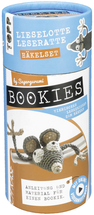 Bookies Häkelset Lieselotte Leseratte