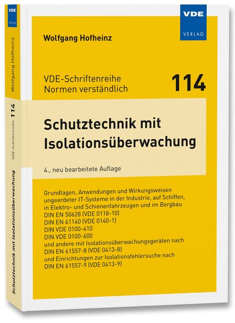 Schutztechnik mit Isolations&uuml;berwachung - Wolfgang Hofheinz