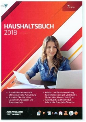 Haushaltsbuch 2018, 1 DVD-ROM