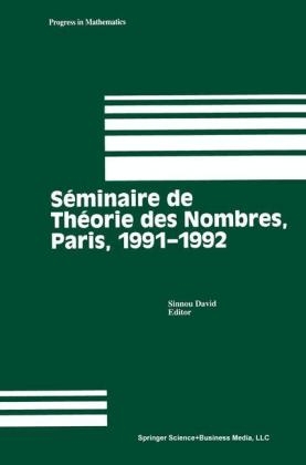 Seminaire De Theorie DES Nombres, Paris