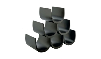 Alessi No&egrave; Flaschenregal, schwarz -  Alessi