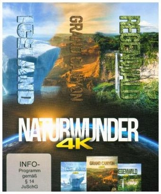 Naturwunder: 3 Naturwunder in einer Sammelbox 4K, 3 UHD-Blu-ray