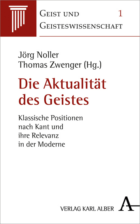 Die Aktualit&auml;t des Geistes - 