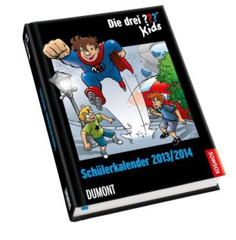 Die drei Fragezeichen Kids, Sch&uuml;lerkalender 2013/2014