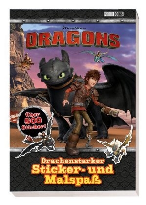 Dragons: Drachenstarker Sticker- und Malspa&szlig;
