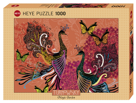 Peacocks & Butterflies Puzzle -  Turnowsky