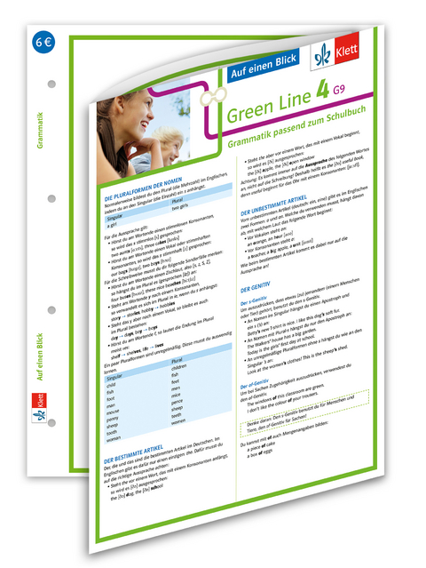 Klett Green Line 4 G9 Klasse 8 - Auf einen Blick