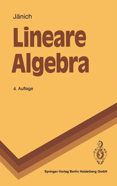 Lineare Algebra - Klaus Jänich