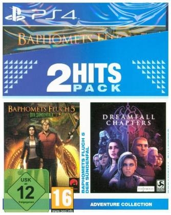 Baphomets Fluch 5, Der Sündenfall + Dreamfall Chapters, 1 PS4-Blu-ray Disc