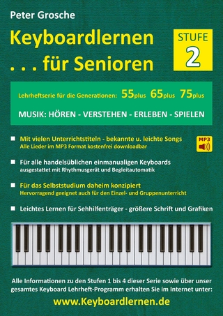 Keyboardlernen für Senioren (Stufe 2)