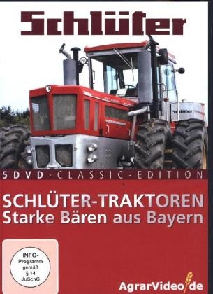 Schl&uuml;ter-Traktoren - Starke B&auml;ren aus Bayern, 5 DVD