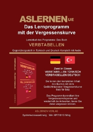 Verbtabellen - Fiil cekim tablolari, CD-ROM - 