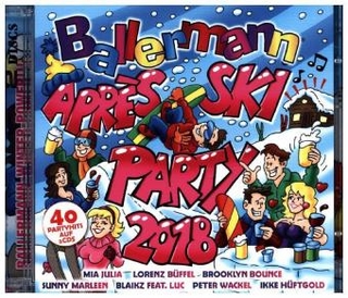 Ballermann Apres Ski Party 2018, 2 Audio-CDs