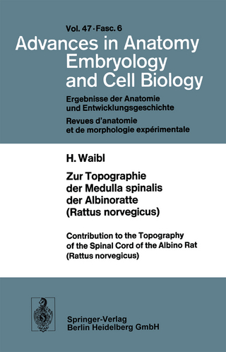 Zur Topographie der Medulla spinalis der Albinoratte (rattus norvegicus) / Contributions to the Topography of the Spinal Cord of the Albino Rat (Rattus norvegicus)