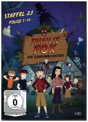 Familie Fox - Die Geheimnish&uuml;ter. Staffel.2.1, 2 DVD
