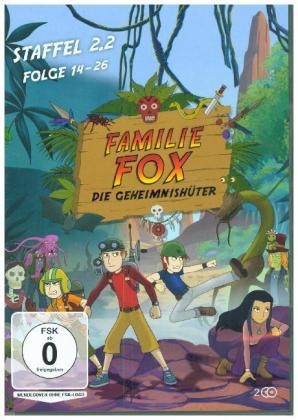 Familie Fox - Die Geheimnish&uuml;ter. Staffel.2.2, 2 DVD