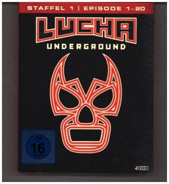 Lucha Underground. Staffel.1.1, 4 Blu-ray
