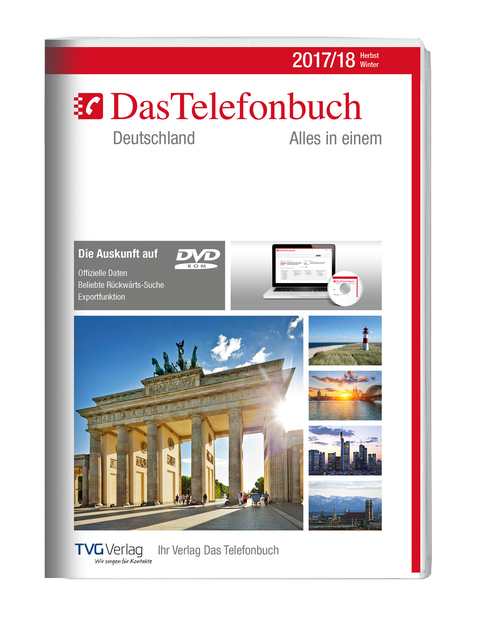 Das Telefonbuch. Deutschland mit R&uuml;ckw&auml;rts-Suche, Herbst/Winter 2017/18
