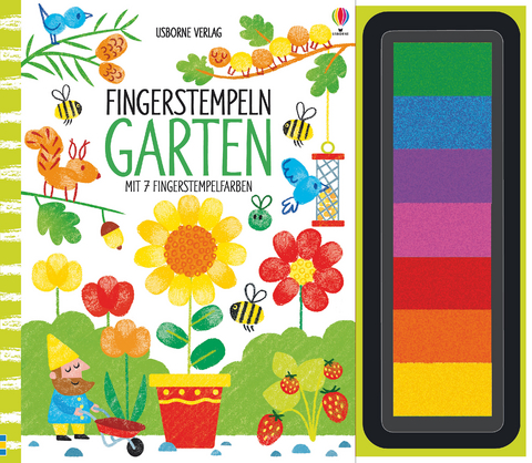 Fingerstempeln: Garten - Fiona Watt