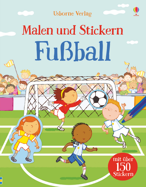 Malen und Stickern: Fu&szlig;ball - Sam Taplin