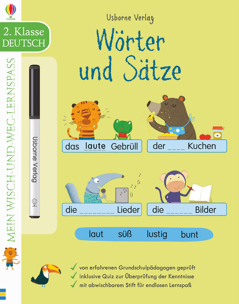 Mein Wisch-und-weg-Lernspa&szlig;: W&ouml;rter und S&auml;tze (2. Klasse) - Jessica Greenwell