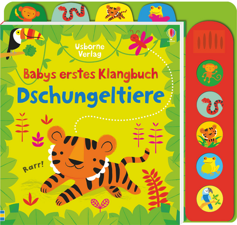 Babys erstes Klangbuch: Dschungeltiere - Fiona Watt
