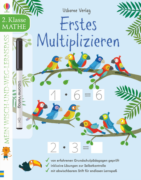 Mein Wisch-und-weg-Lernspaß: Erstes Multiplizieren (2. Klasse) - Holly Bathie