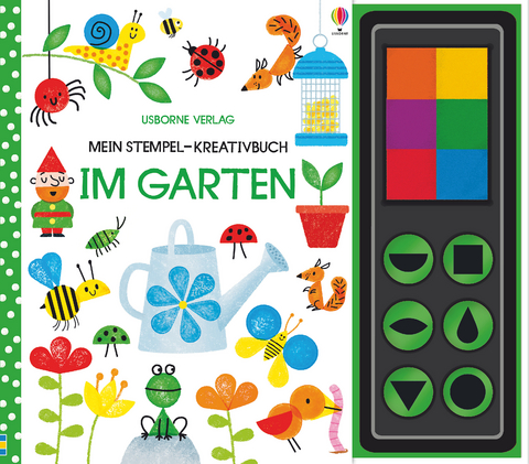 Mein Stempel-Kreativbuch: Im Garten - Fiona Watt