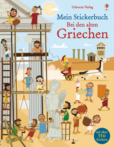 Mein Stickerbuch: Bei den alten Griechen - Fiona Watt