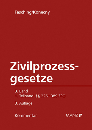 Kommentar zu den Zivilprozessgesetzen §§ 226 - 389 ZPO