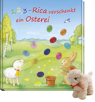1, 2, 3 - Rica verschenkt ein Osterei mit Stoffschaf