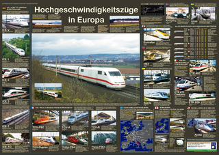 Hochgeschwindigkeitszüge in Europa