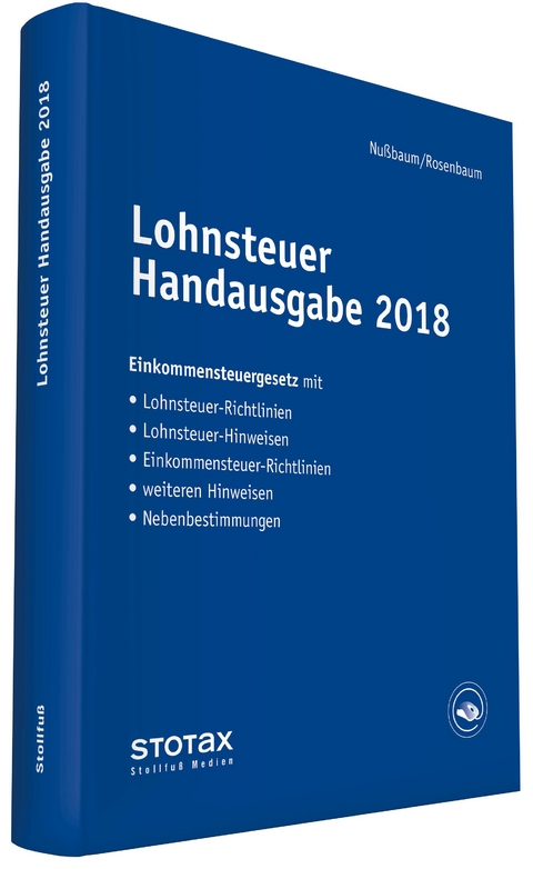 Lohnsteuer Handausgabe 2018