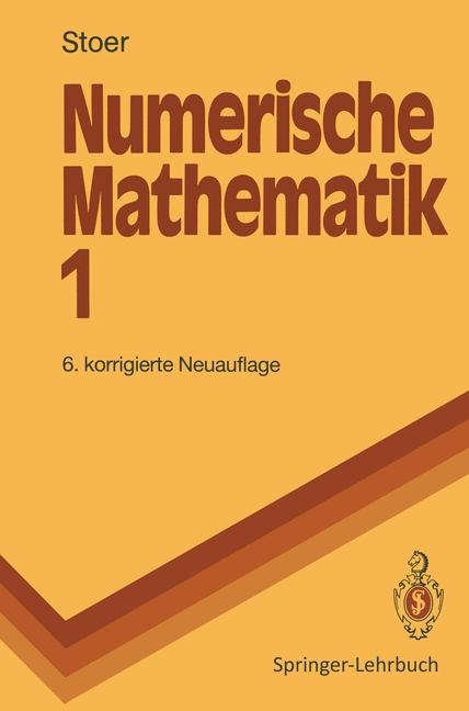 Numerische Mathematik 1 - Josef Stoer
