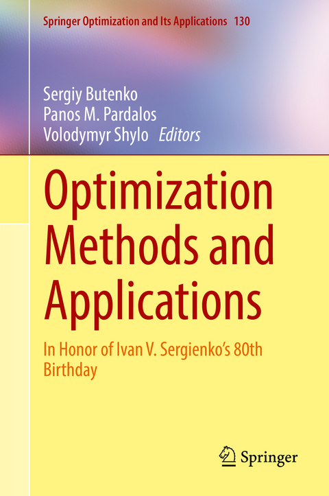 Optimization Methods and Applications - 