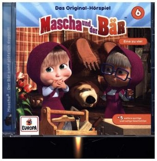 Mascha und der Bär - Eine zu viel, 1 Audio-CD