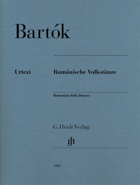 B&eacute;la Bart&oacute;k - Rum&auml;nische Volkst&auml;nze - 