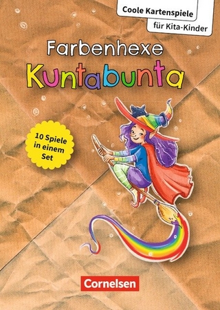Coole Kartenspiele für Kita-Kinder / Farbenhexe Kuntabunta