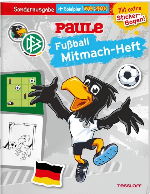DFB PAULE Fußball Mitmach-Heft zur WM 2018 (mit Spielplan) - Ida Wenzel