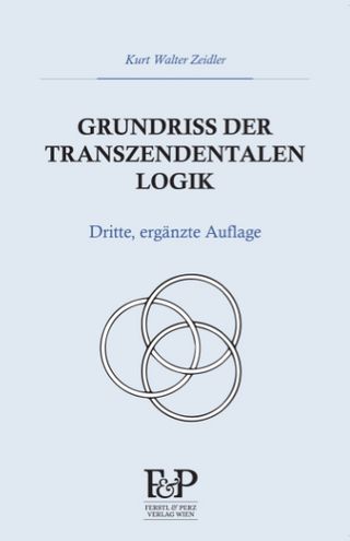 Grundriss der transzendentalen Logik