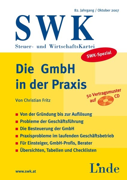 SWK-Spezial Die GmbH in der Praxis - Christian Fritz