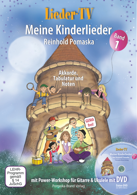 Lieder-TV: Meine Kinderlieder &ndash; Band 1 (mit DVD) - Reinhold Pomaska