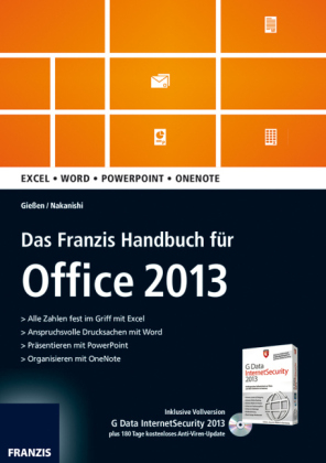Das Franzis Handbuch f&uuml;r Office 2013 - Saskia Gie&szlig;en, Hiroshi Nakanishi