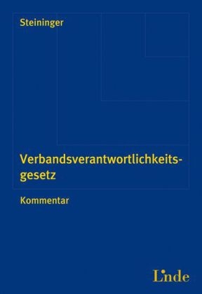 Verbandsverantwortlichkeitsgesetz - Einhard Steininger
