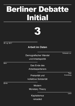 Demografischer Wandel und Arbeit in Ostdeutschland